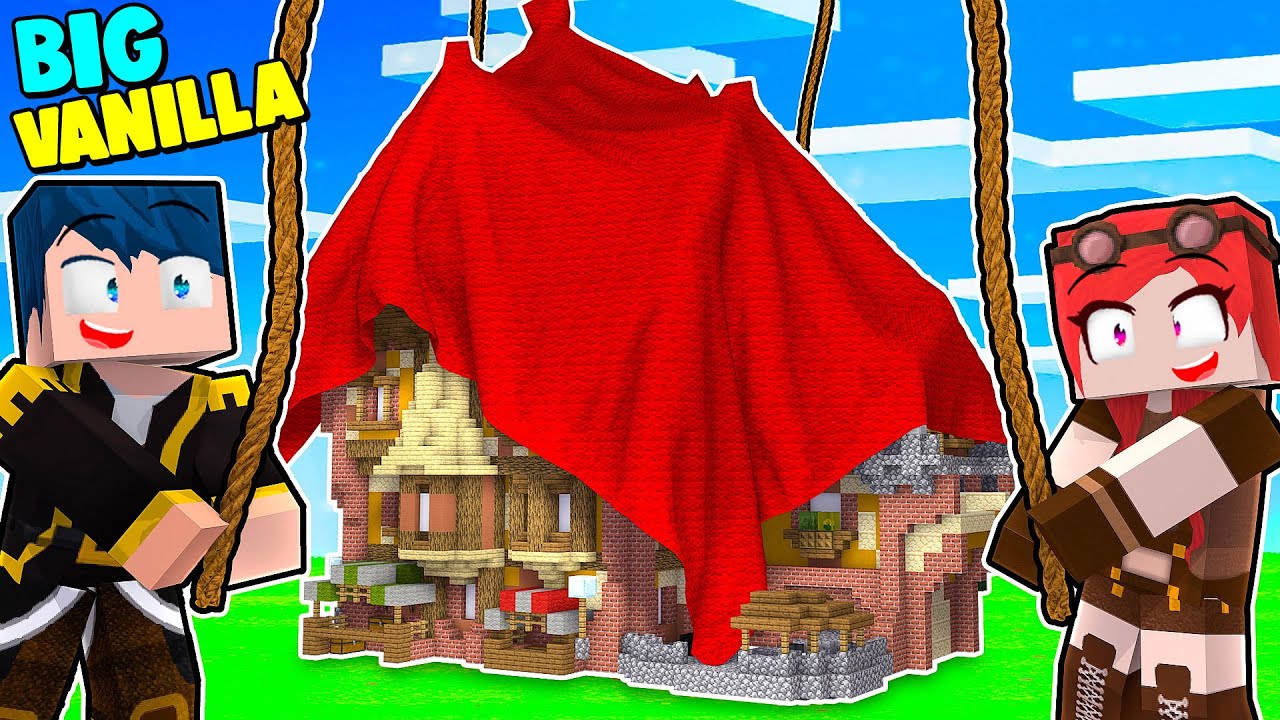 LA NOSTRA NUOVA CASA DA 10.000.000&euro; SU MINECRAFT! - BIG VANILLA Ep.8