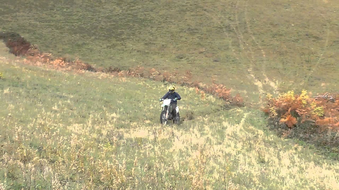 Husqvarna Cr 125  & Kawasaki Kx 125 2-stroke action