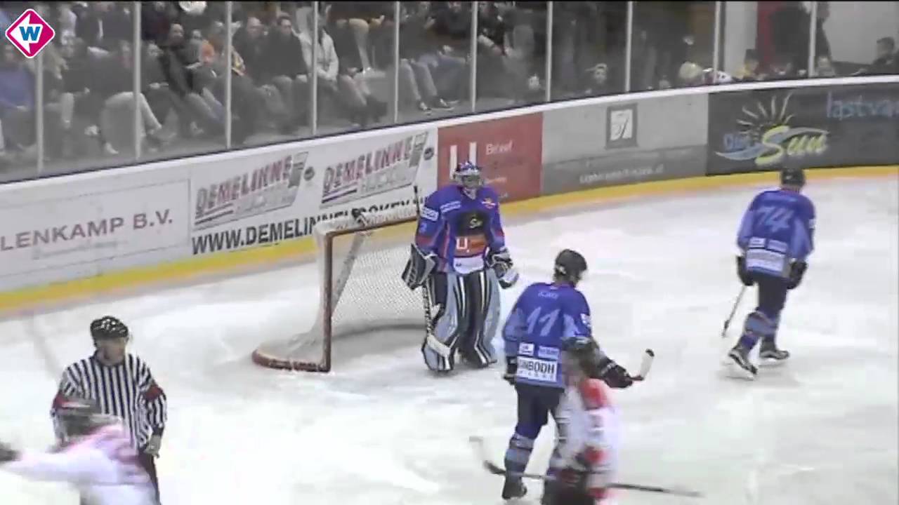 VIDEO: Zure nederlaag voor ijshockeyers HIJS Hokij