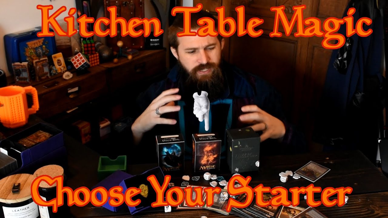 Kitchen Table Magic - Building a deck to teach new players how to play