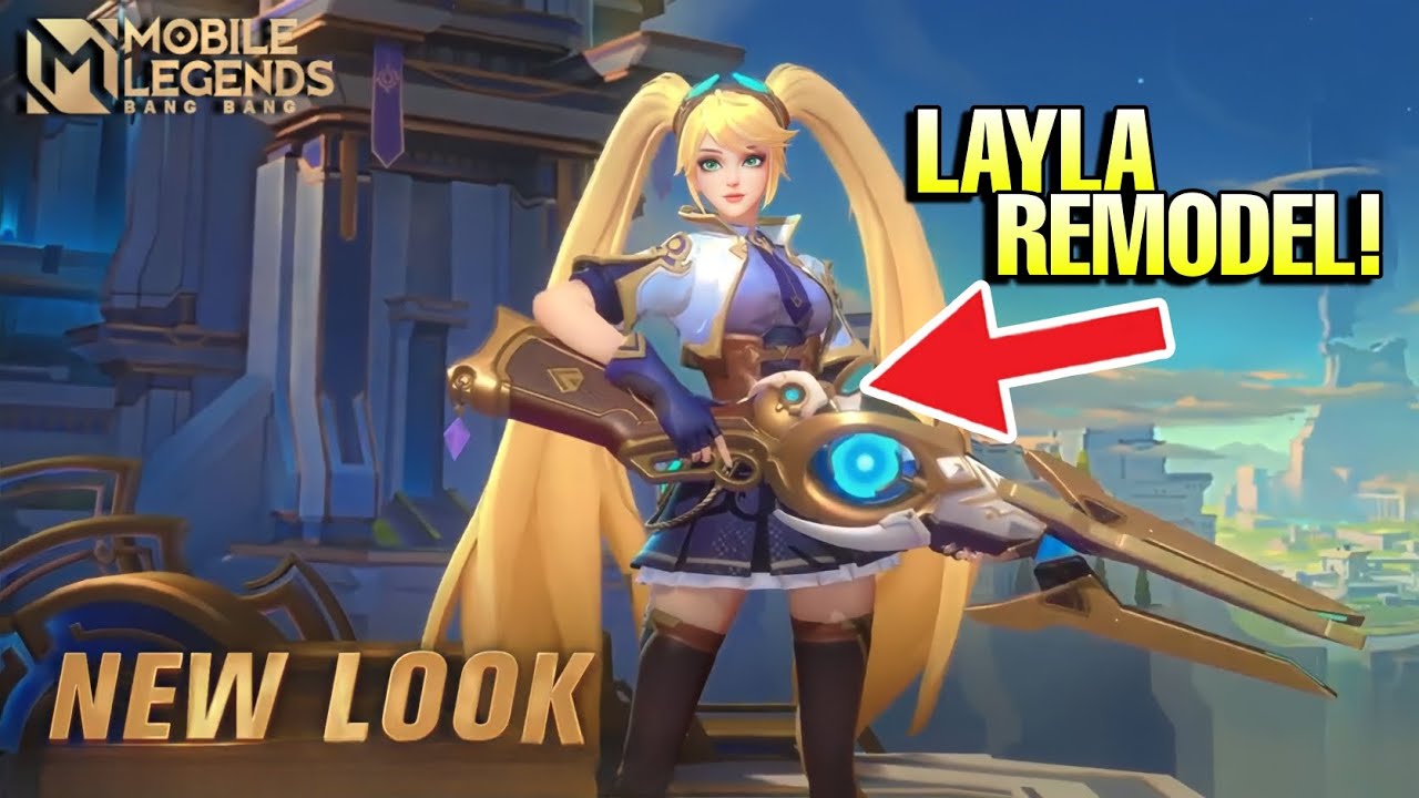 NEW LAYLA REMODEL 2023! | LAYLA REVAMP | MLBB NEW HERO REVAMP