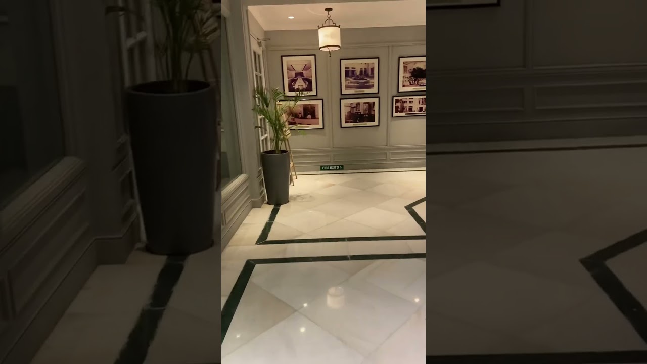 Walking down taj hotel Chennai Connemara #tajhotels #travelindia #hotels #luxurylifestyle