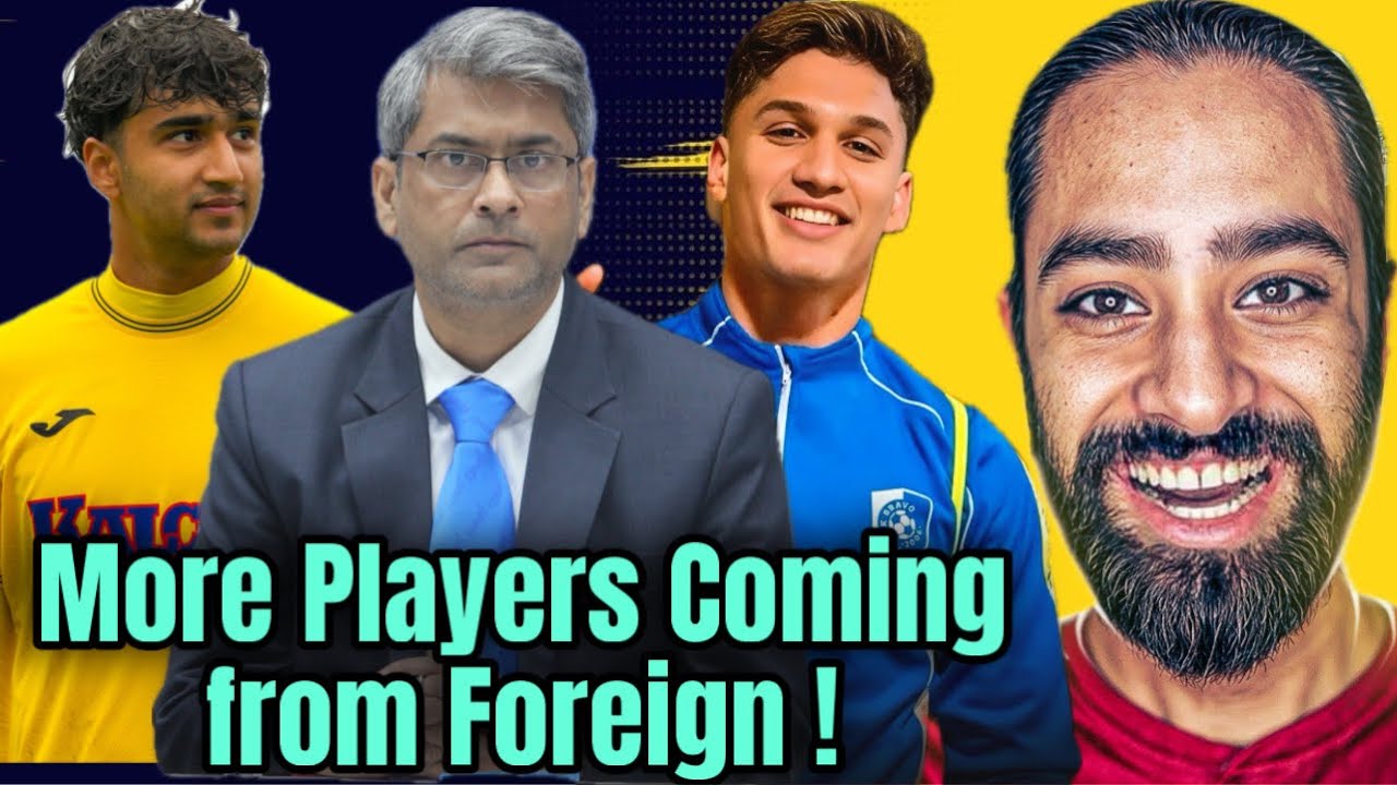 Good News 😍 More Players Coming from Foreign to represent Indian Football Team ! 