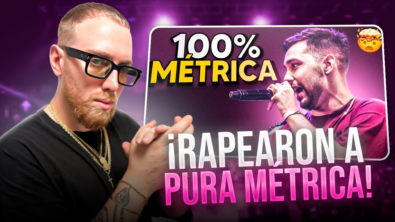 ¡RAPEARON UN MINUTAZO A PURA MÉTRICA!