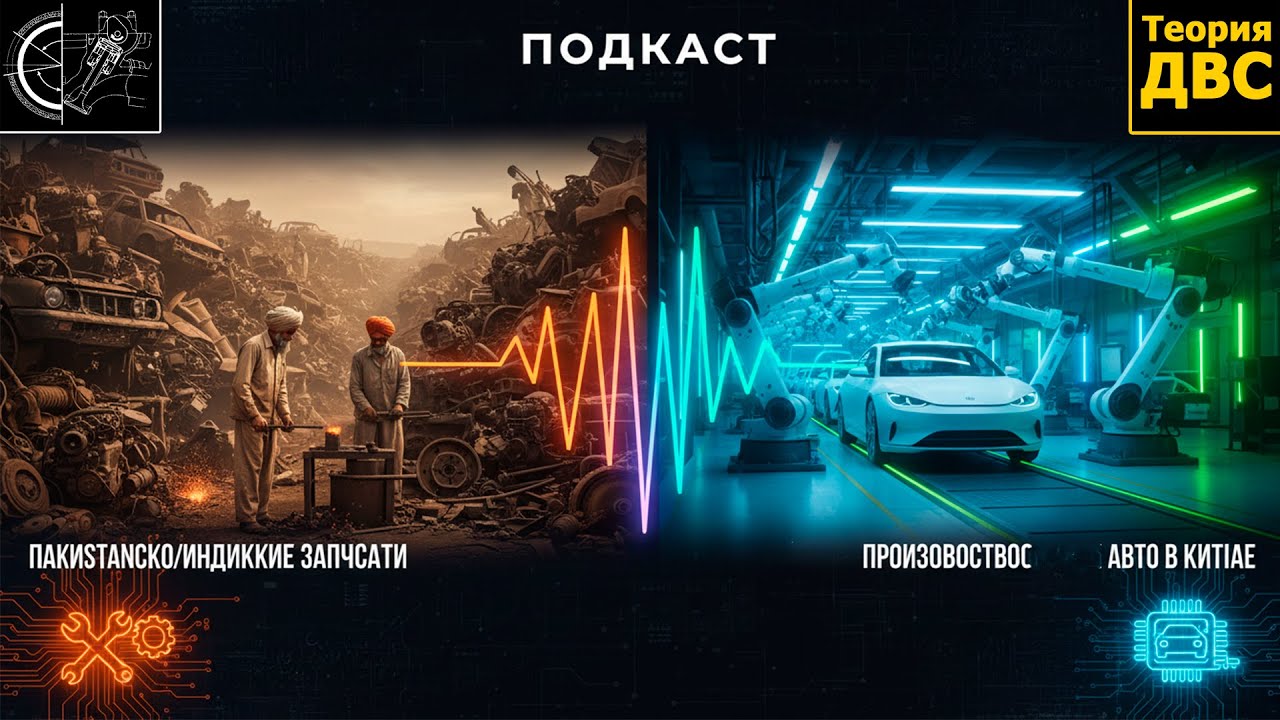 ПОДКАСТ: Пакистанско/Индийские запчасти VS производство новых авто в Китае