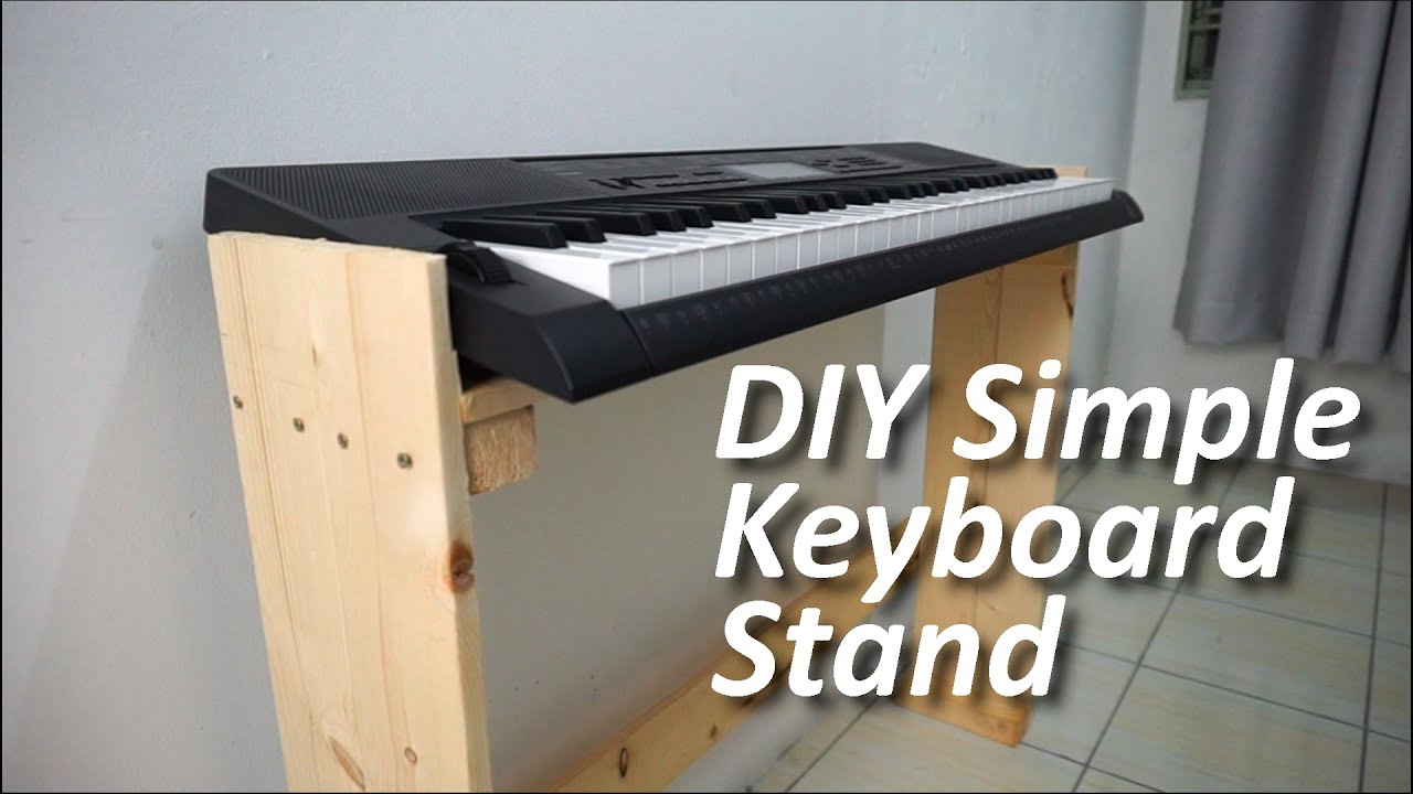 DIY Simple Keyboard Stand | Casio CTK-3200| Woodworking | Vlog 003