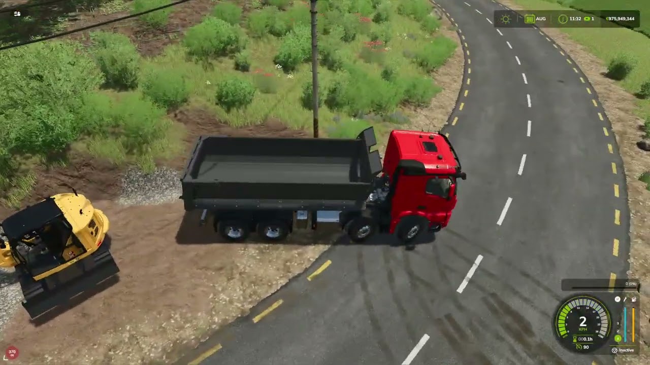 Farming Simulator 25 Today working with Cat 309cr Next Gen and Jcb 4cx (Part1)