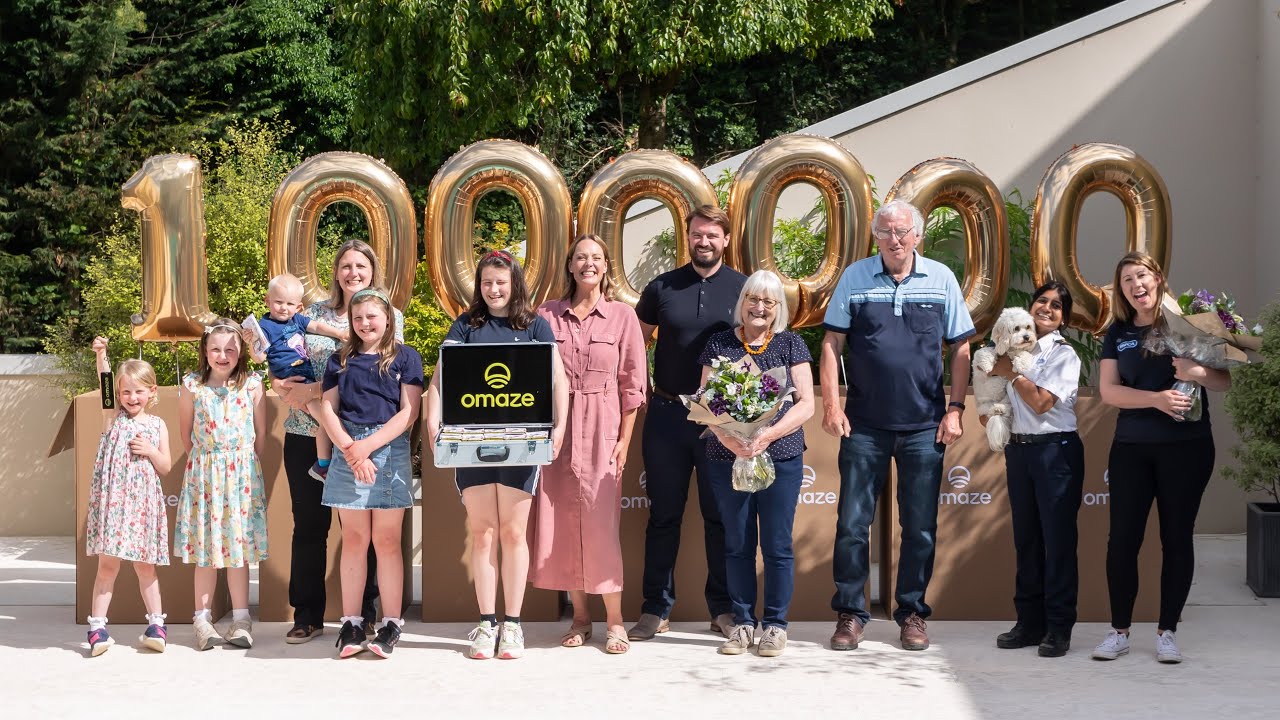 Watch as we Reveal to the RSPCA The Cotswolds House draw raised £1m!