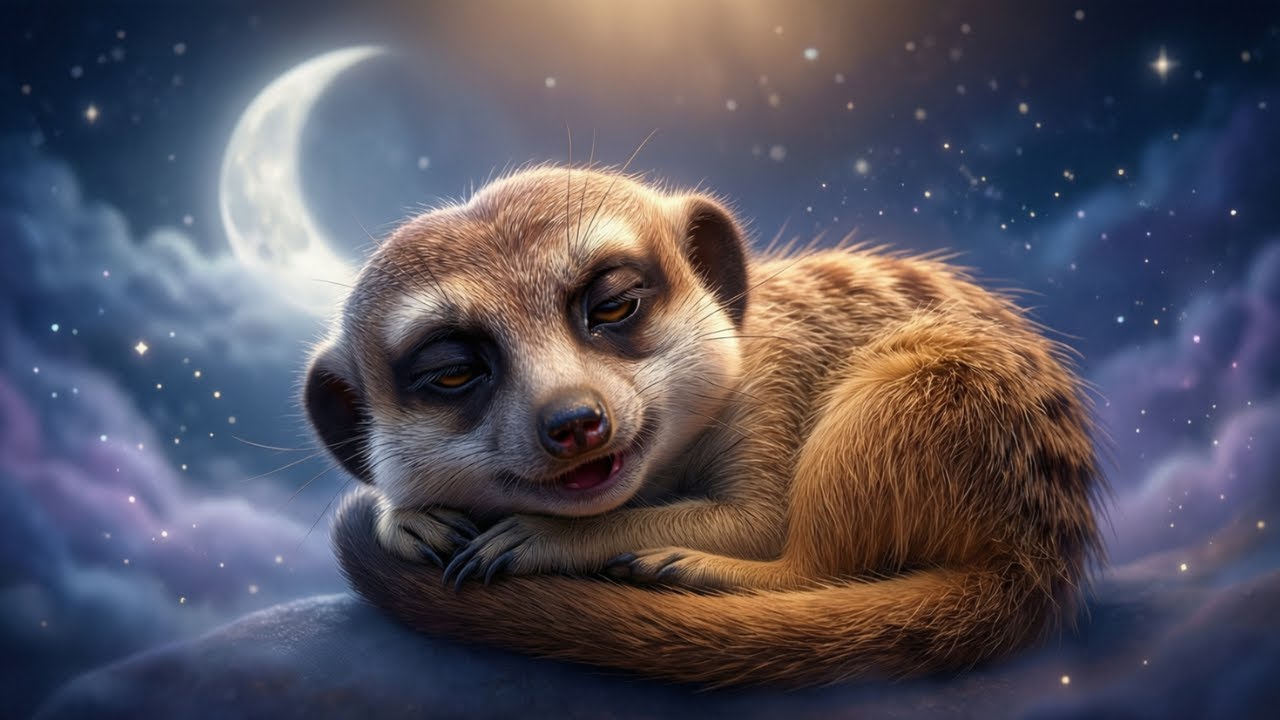 Сказка на ночь для детей: Сурикат из мягкого песчаника и водопад снов | Bedtime Dreamy Paws