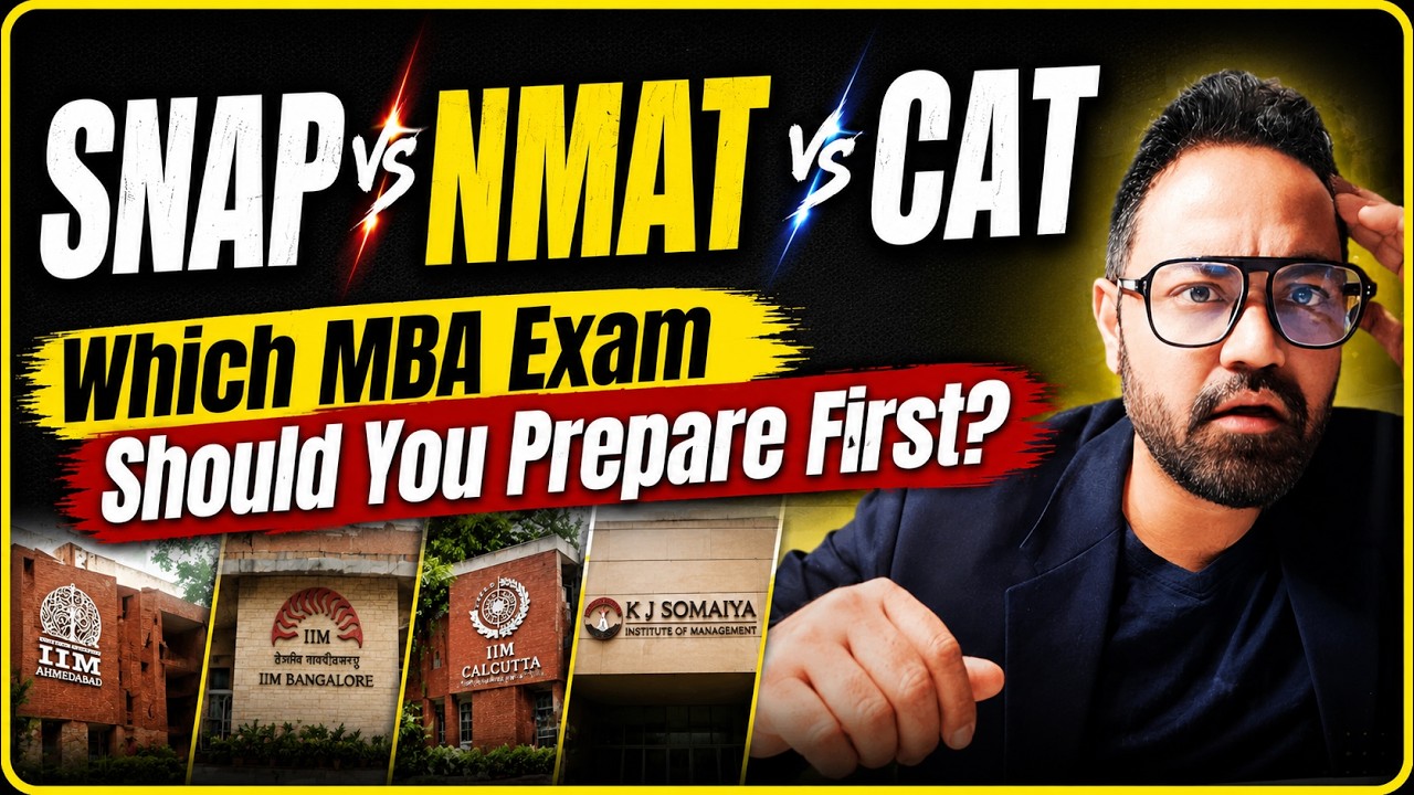 Can You Prepare for SNAP & NMAT Alongside CAT 2026?