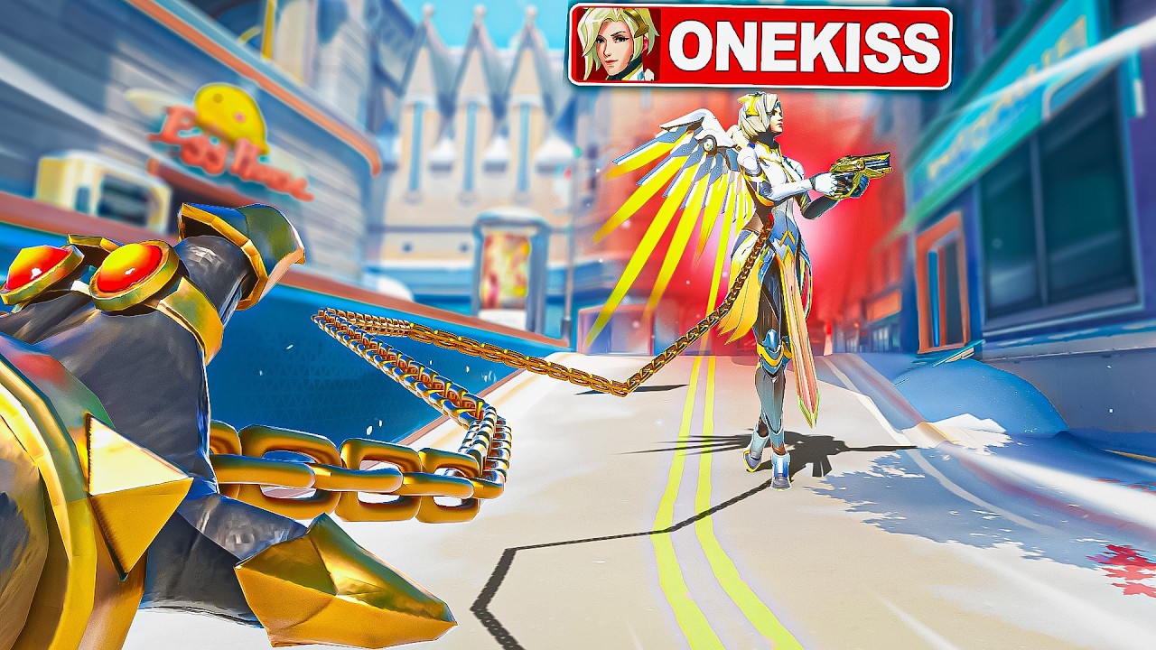 FARMING Mercy Players with MY HOOKS! | Overwatch