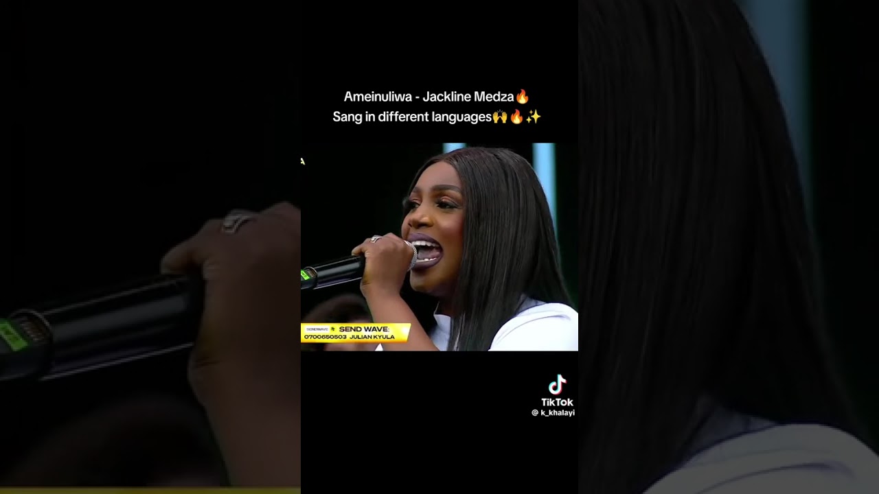 Ameinuliwa by Jackline Medza done in different languages @jackline medza