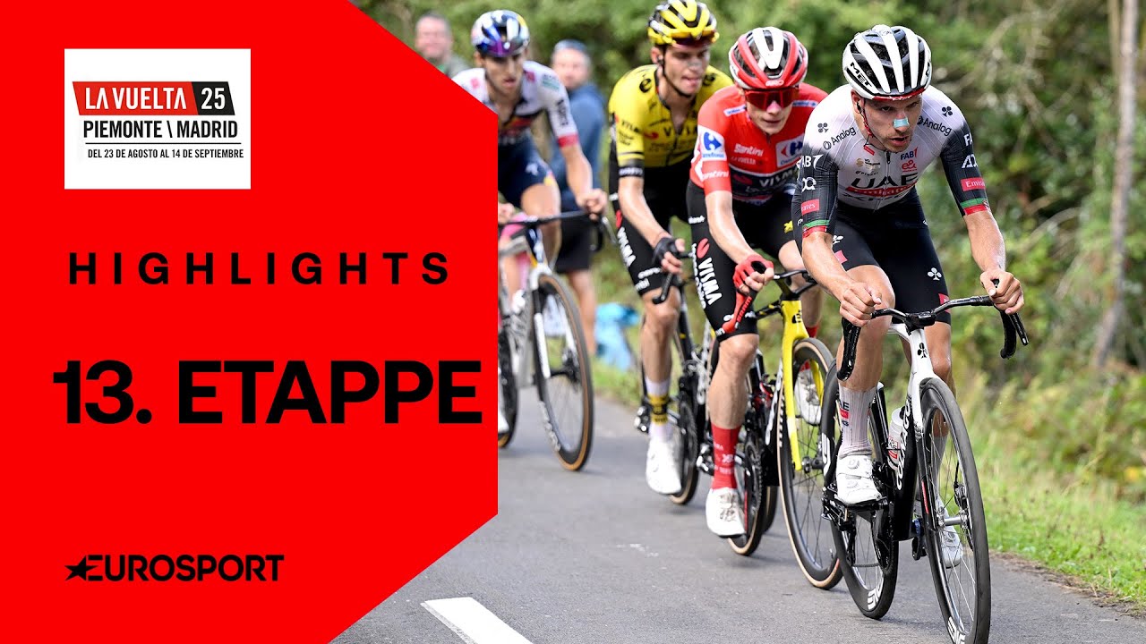 Vuelta a Espana 2025 | 13. Etappe | Highlights deutsch | Radsport