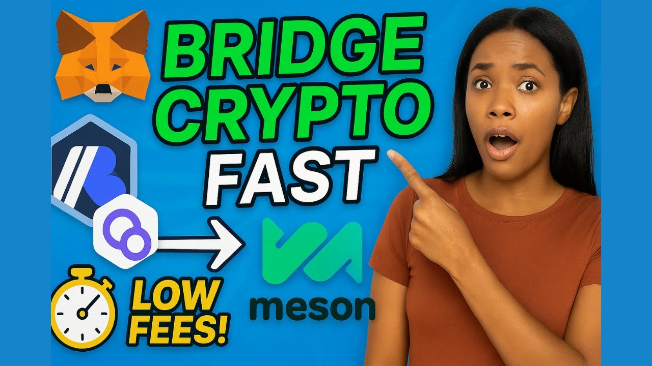 How to bridge crypto on Metamask Wallet using MesonFi Cross-Chain Bridge (Fast, Cheap & Easy!)