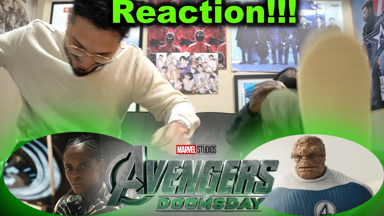 AVENGERS DOOMSDAY | BLACK PANTHER | FANTASTIC FOUR | TEASER | REACTION