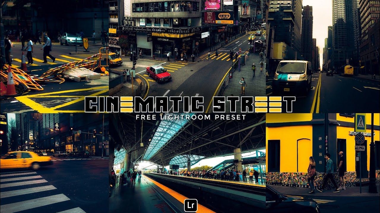 Cinematic Street Preset | Lightroom Mobile Preset Free DNG | Cinematic preset | lightroom presets
