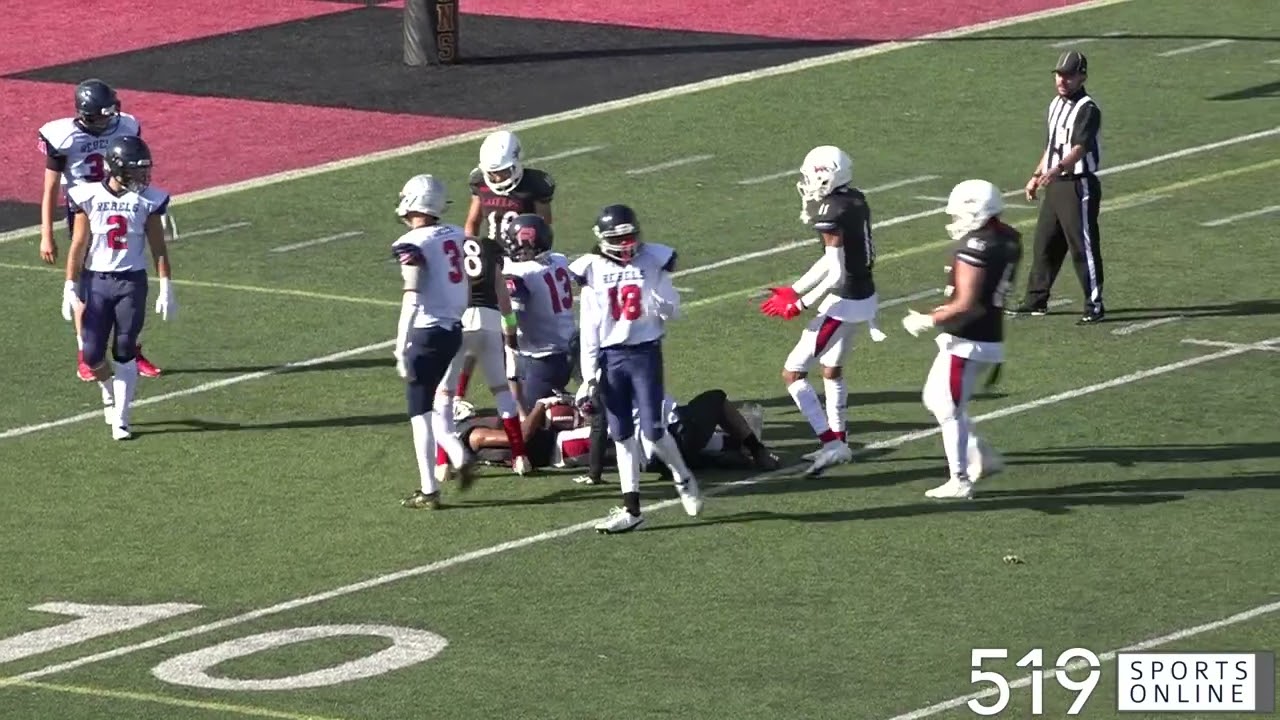 OSFL Under-18 Playoffs - Vaughan Rebels vs Guelph Jr. Gryphons