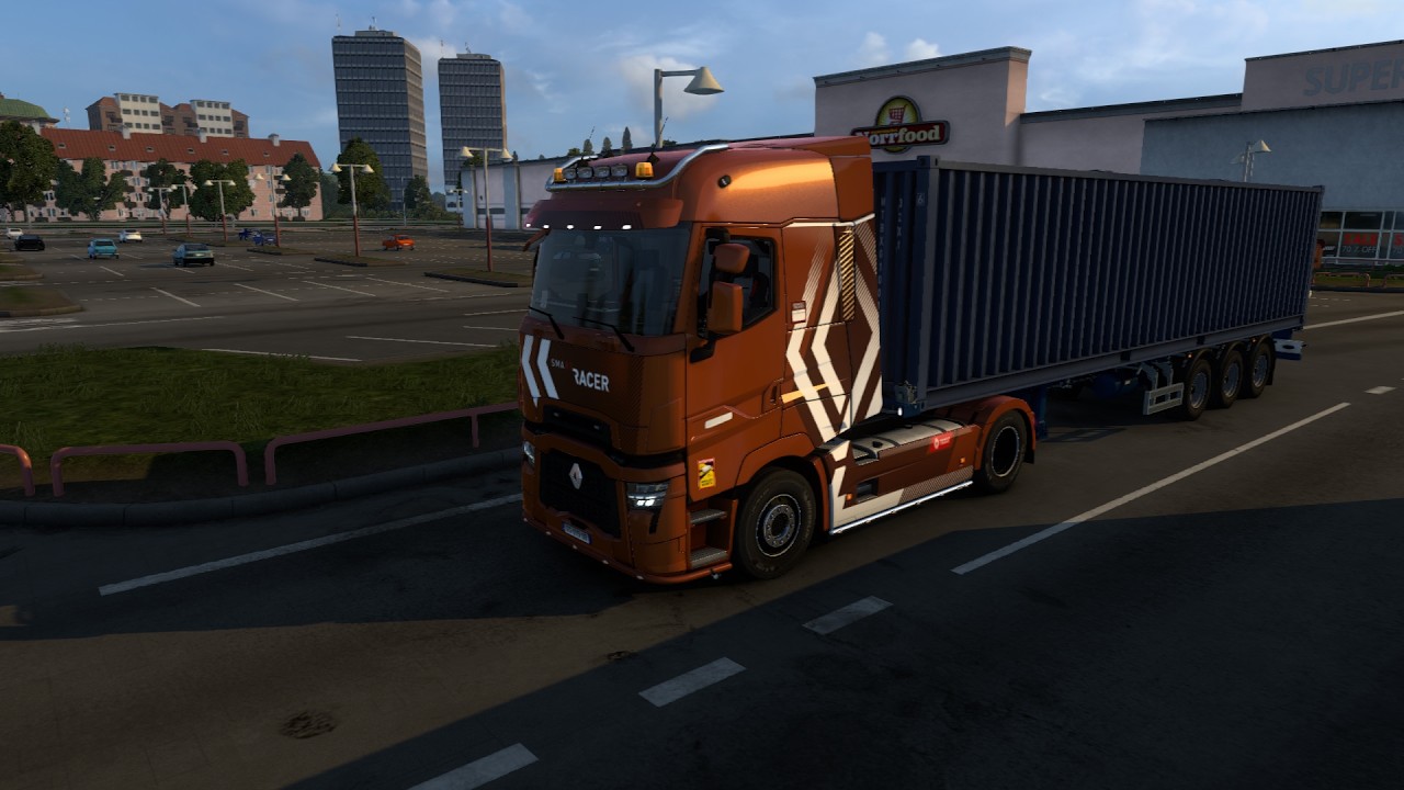 Livraison de 7 Tonnes D'EMBALLAGES EN PLASTIQUES en SUEDE. EURO TRUCK SIMULATOR 2🚚