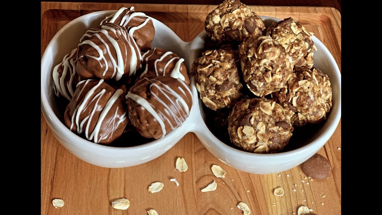 No Bake Oatmeal Energy Balls I 6 Ingredients I Healthy Energy balls by Desi Food Fusion