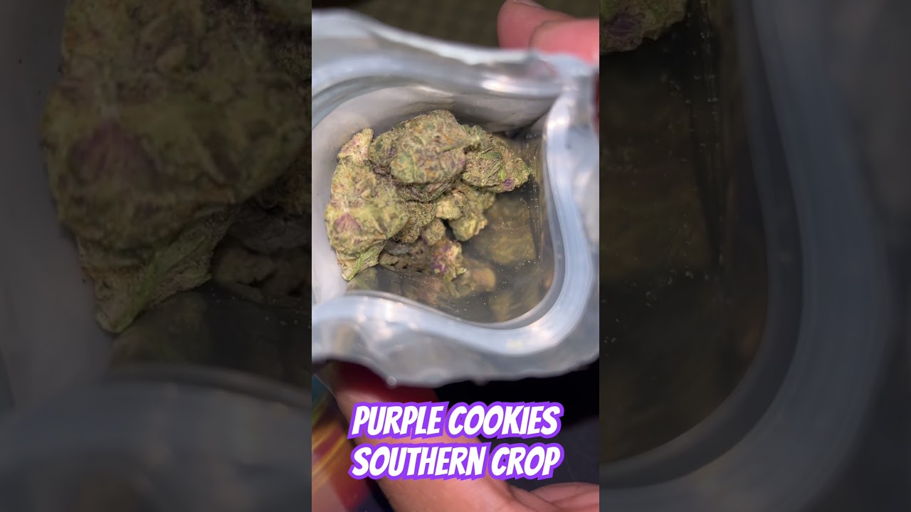 Purple Cookies- Southern Crop #southerncrop #mississippi #medical #medicine