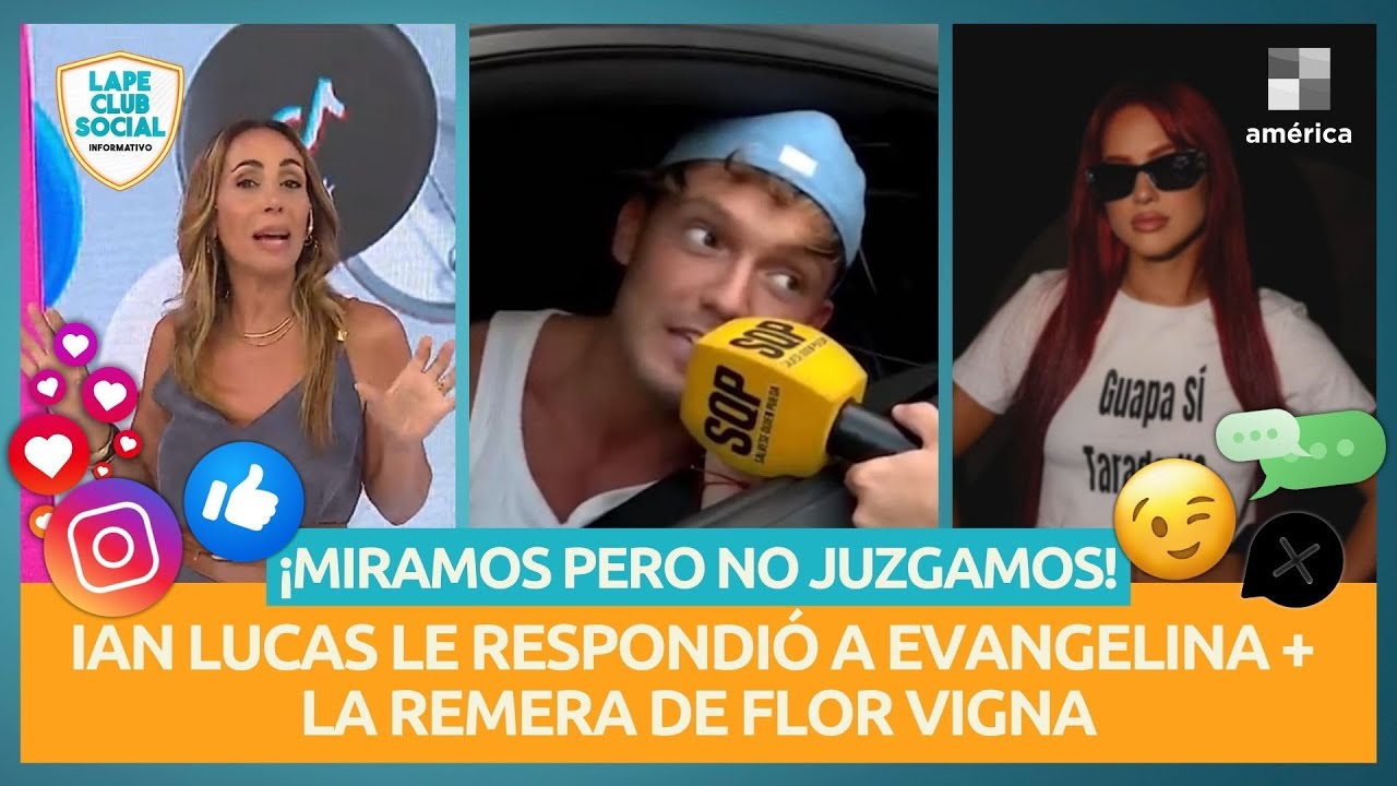 💓 IAN LUCAS CONFIRMÓ QUE TUVO UN ROMANCE CON EVANGELINA ANDERSON: La columna de Paula Varela