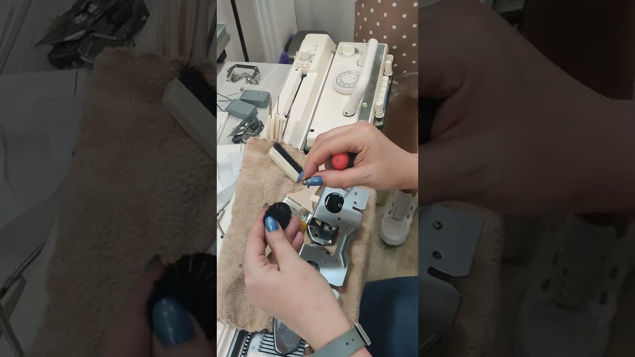 Чистим каретку и плечо
