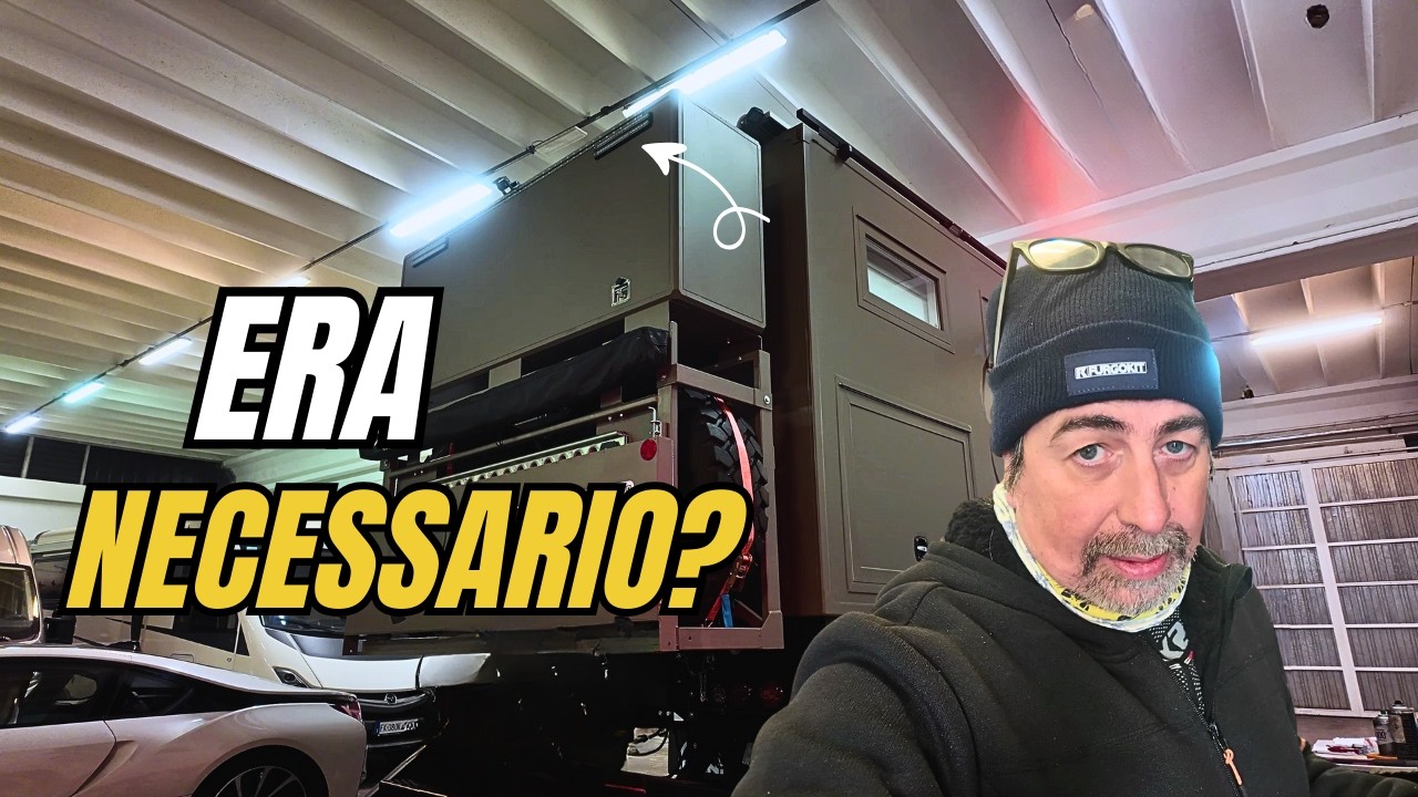 Ep 219 Questo upgrade aumenta davvero la sicurezza del nostro camion 4x4 autocostruito | Luci alte