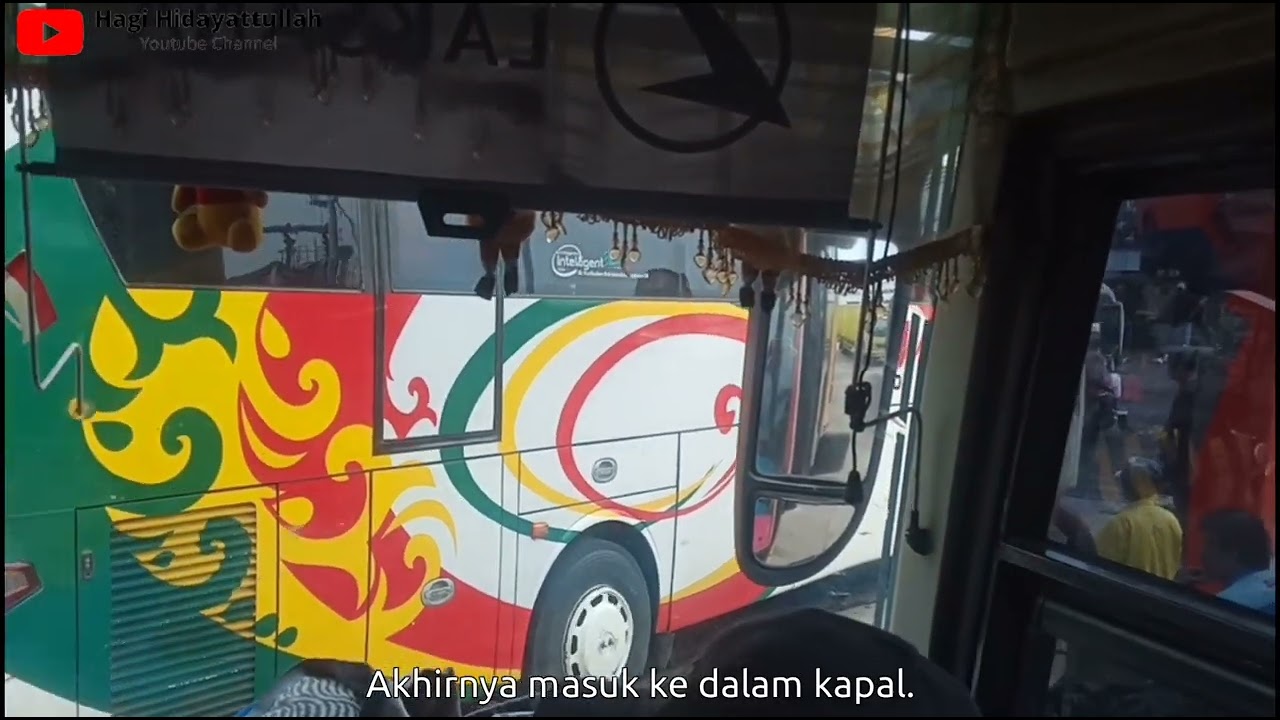 Akhirnya menyeberang kembali ke Pulau Sumatera | Naik Bus PT. ALS 360 Malang - Medan (Part 3)