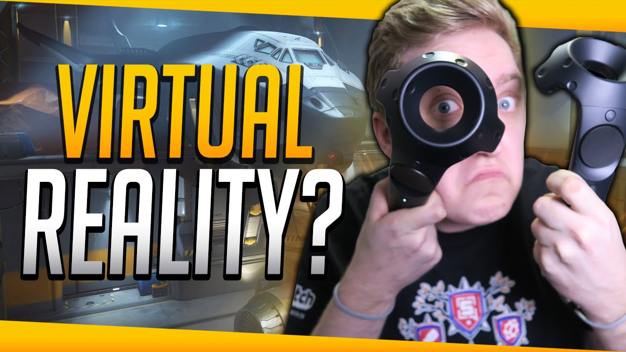 Overwatch Virtual Reality | HOLD THE GUNS!