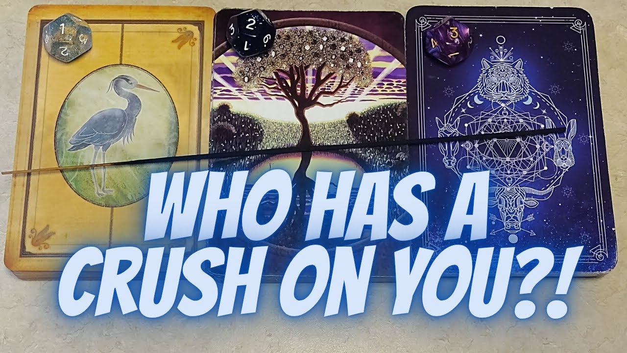 Who Has A Crush On You?! 😍🫦👀💕 | Psychic Pick A Card Tarot Reading 🔮✨