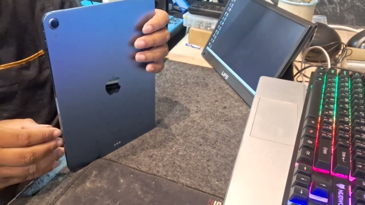 รีวิวแกะจอ Ipad air 5 By ช่างแม็ค รับซ่อมIpad รัชดา