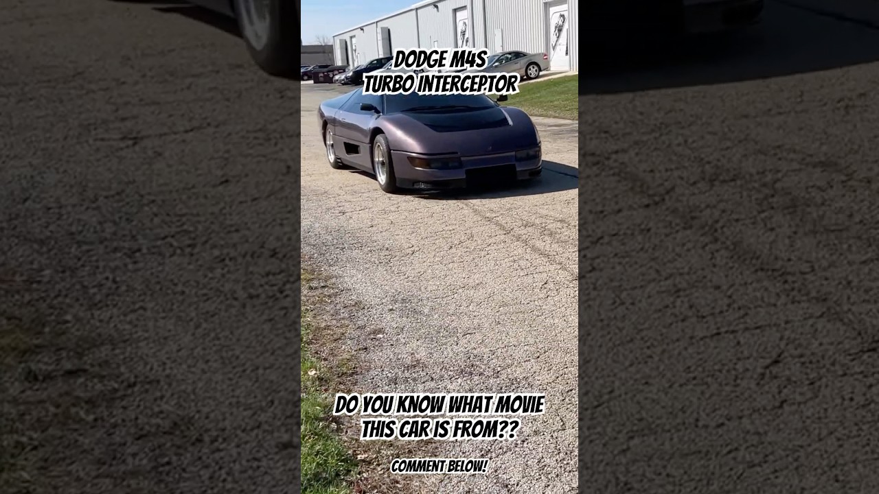 The Dodge M4S Turbo Interceptor!@mwisupercar #moviecars #thewraith #charliesheen