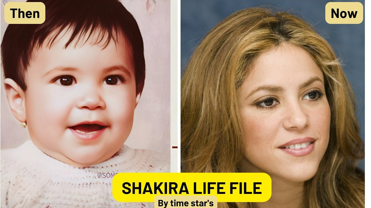 Shakira then and now #shakira #shakiramusic #celebrity #usa #thenandnow #song #music #lifestyle #fyp