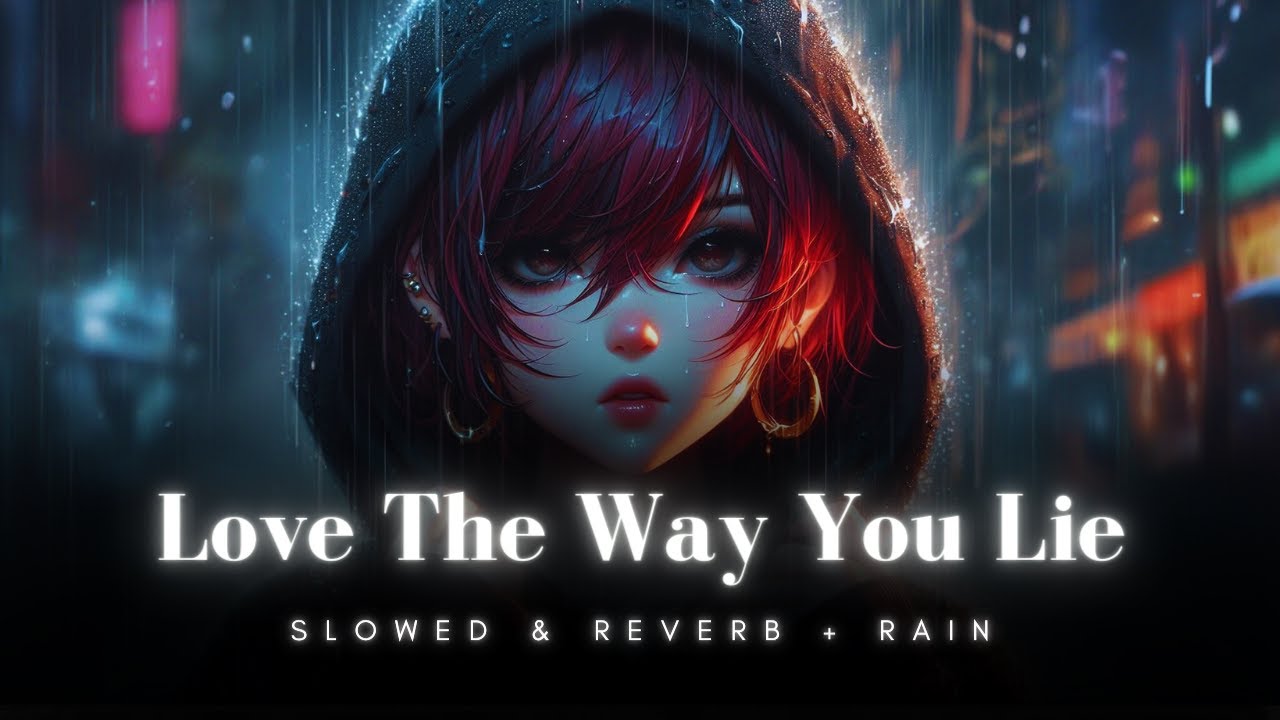 Eminem, Rihanna - Love The Way You Lie // Slowed & Reverb + Rain and Thunder