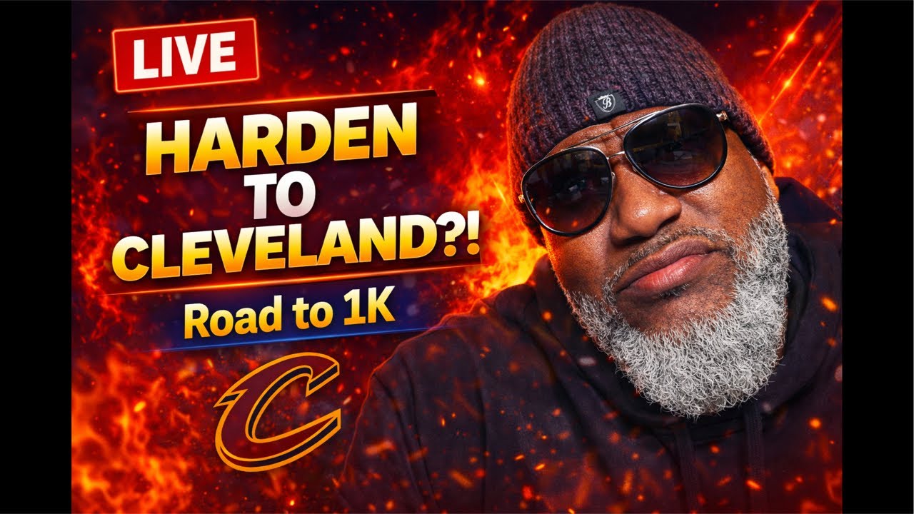 James Harden to Cavs?! Darius Garland OUT?! 🤔 Road to 1K LIVE Reaction