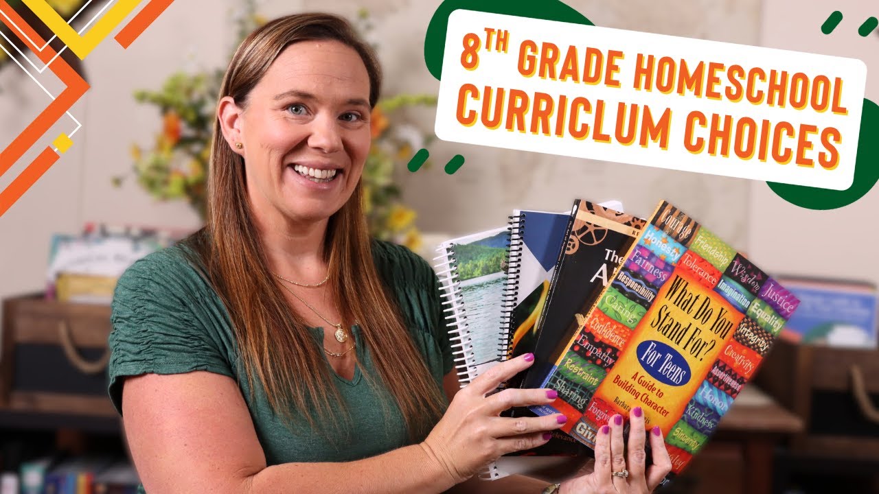 8th Grade Homeschool Curriculum | 2025-2026 Core Subject Choices for Middle School