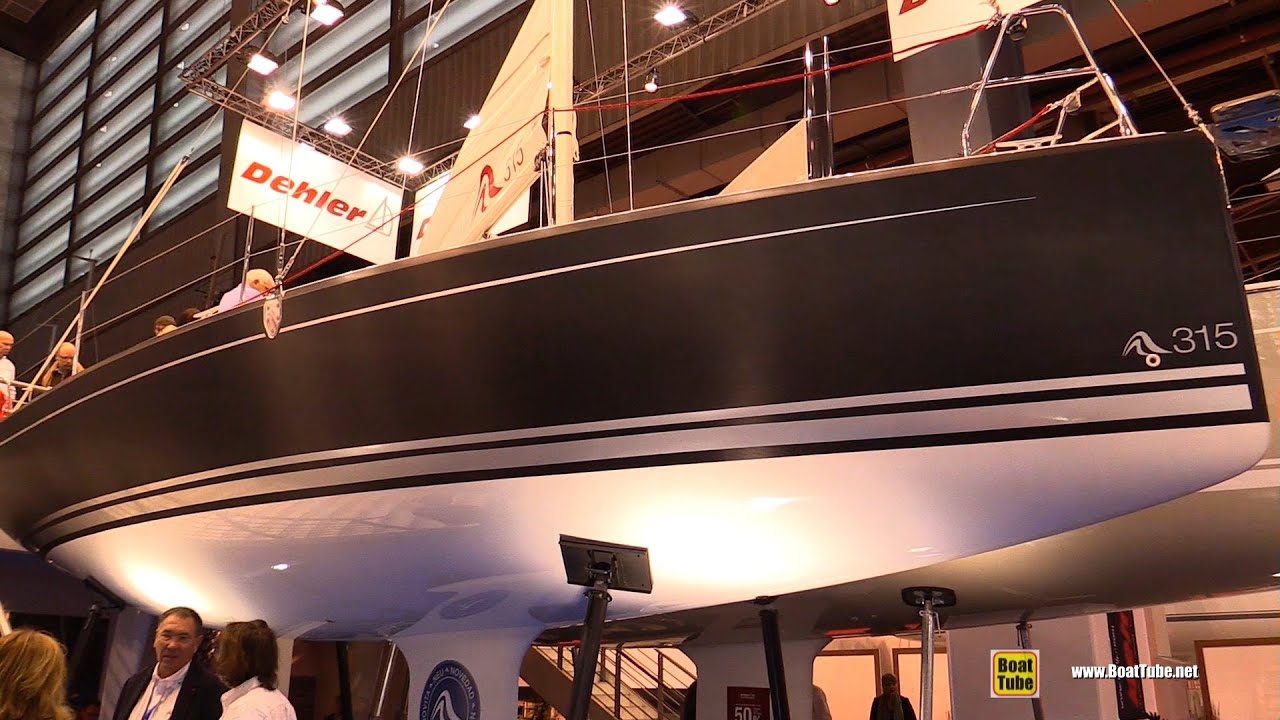 2016 Hanse 315 Sailing Yacht - Deck and Interior Walkaround - 2015 Salon Nautique de Paris