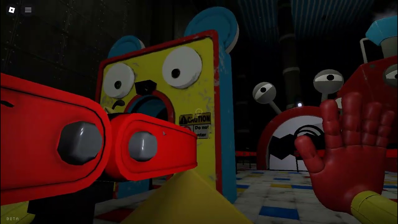 JOGANDO POPPY PLAY TIME NO ROBLOX!!!