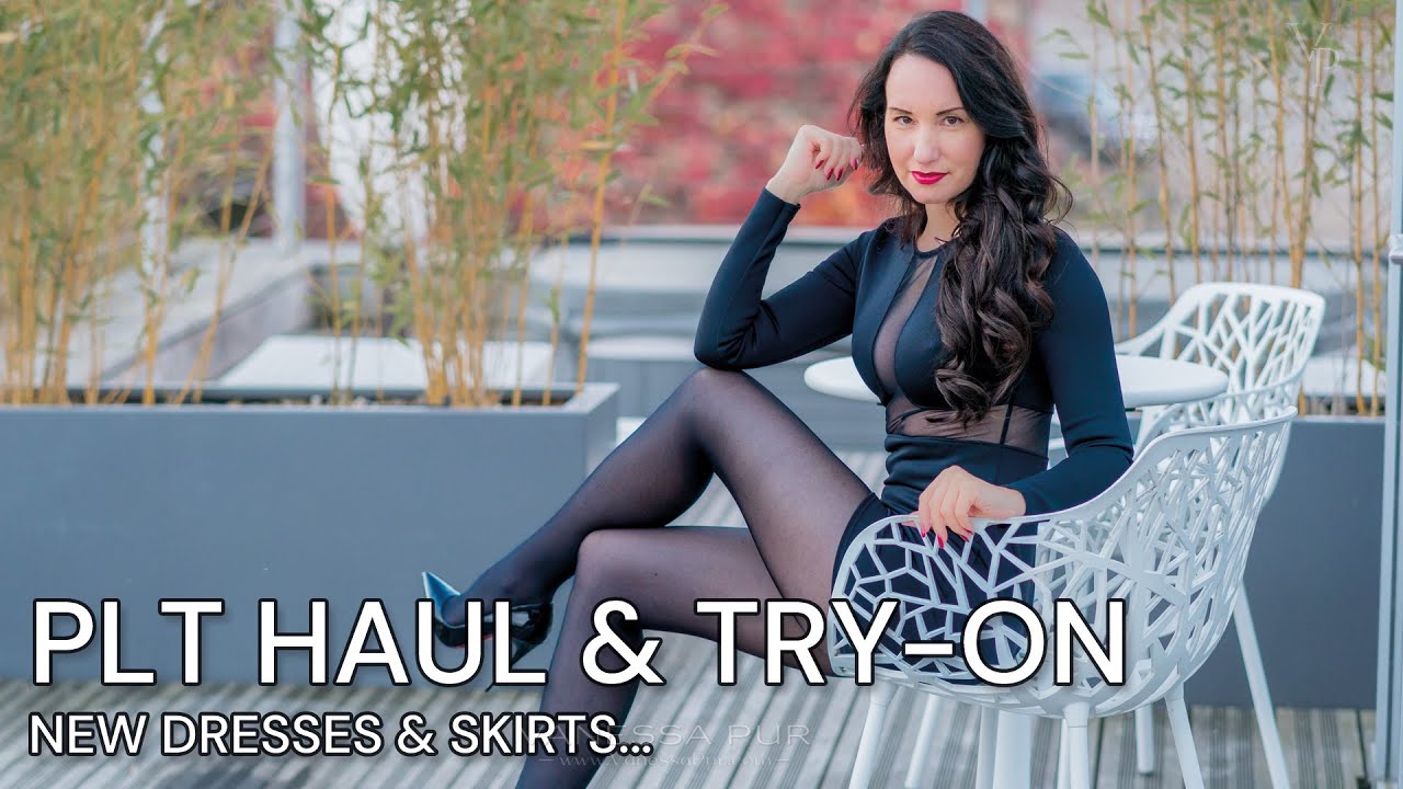 PLT HAUL - New Black Dresses, Short Skirts and Stylish Tops - WINTER OUTFITS