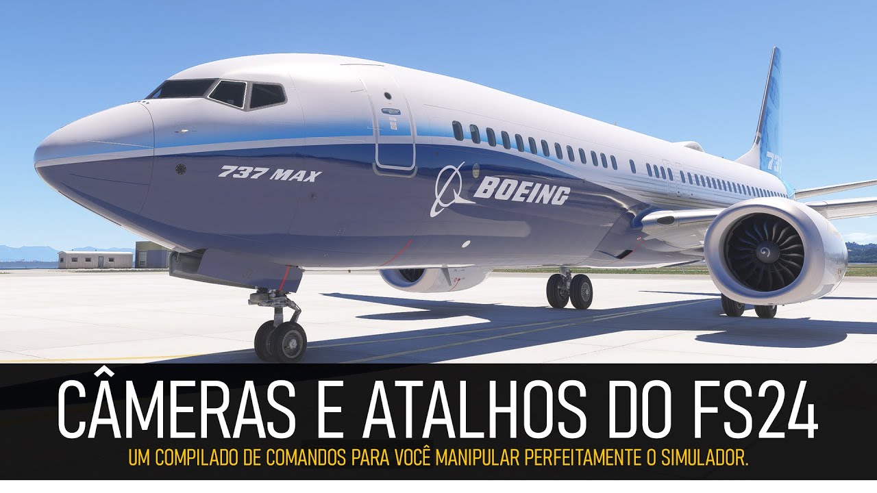 👨‍💻☑️ Teclas de ATALHO / CÂMERAS no Microsoft Flight Simulator 2024