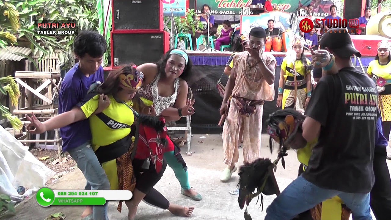 ATRAKSI - KUDA LUMPING - SINTREN DANGDUT - PUTRI AYU ( TABLEK GROUP )