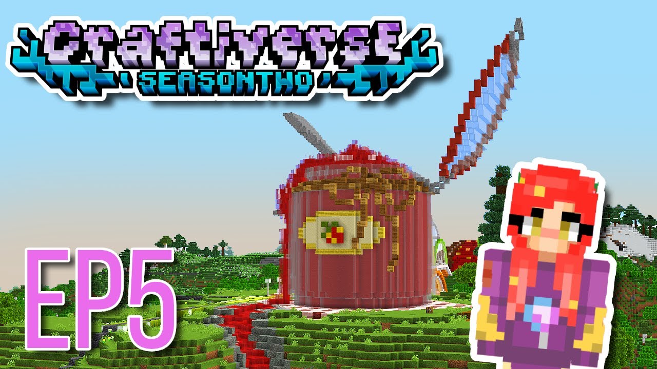 I built a GIANT JAM JAR in Minecraft! | Craftiverse S2 EP 5