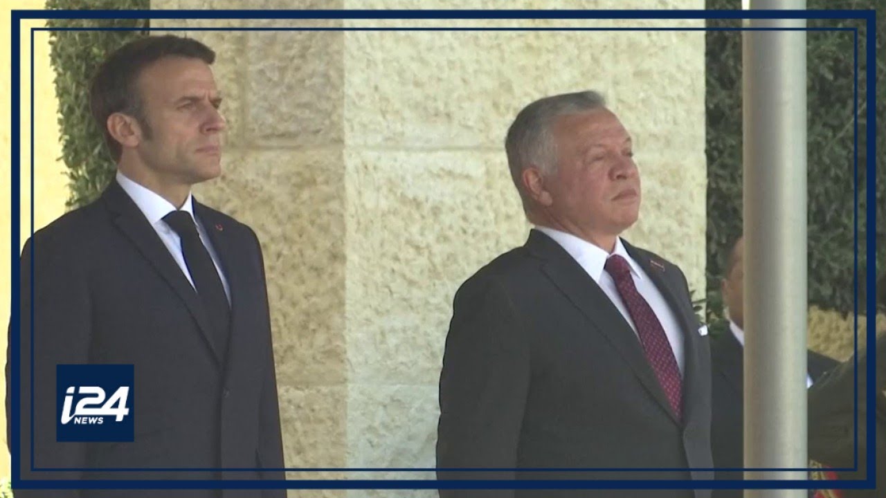 Jordanie : E. Macron rencontre le roi Abdallah II, discussions autour du conflit israélo-palestinien