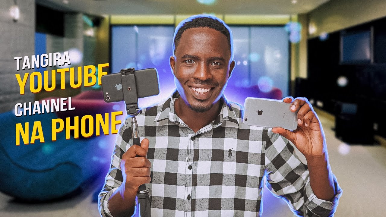 Uko wafatisha video za Youtube  Phone igihe udafite Camera