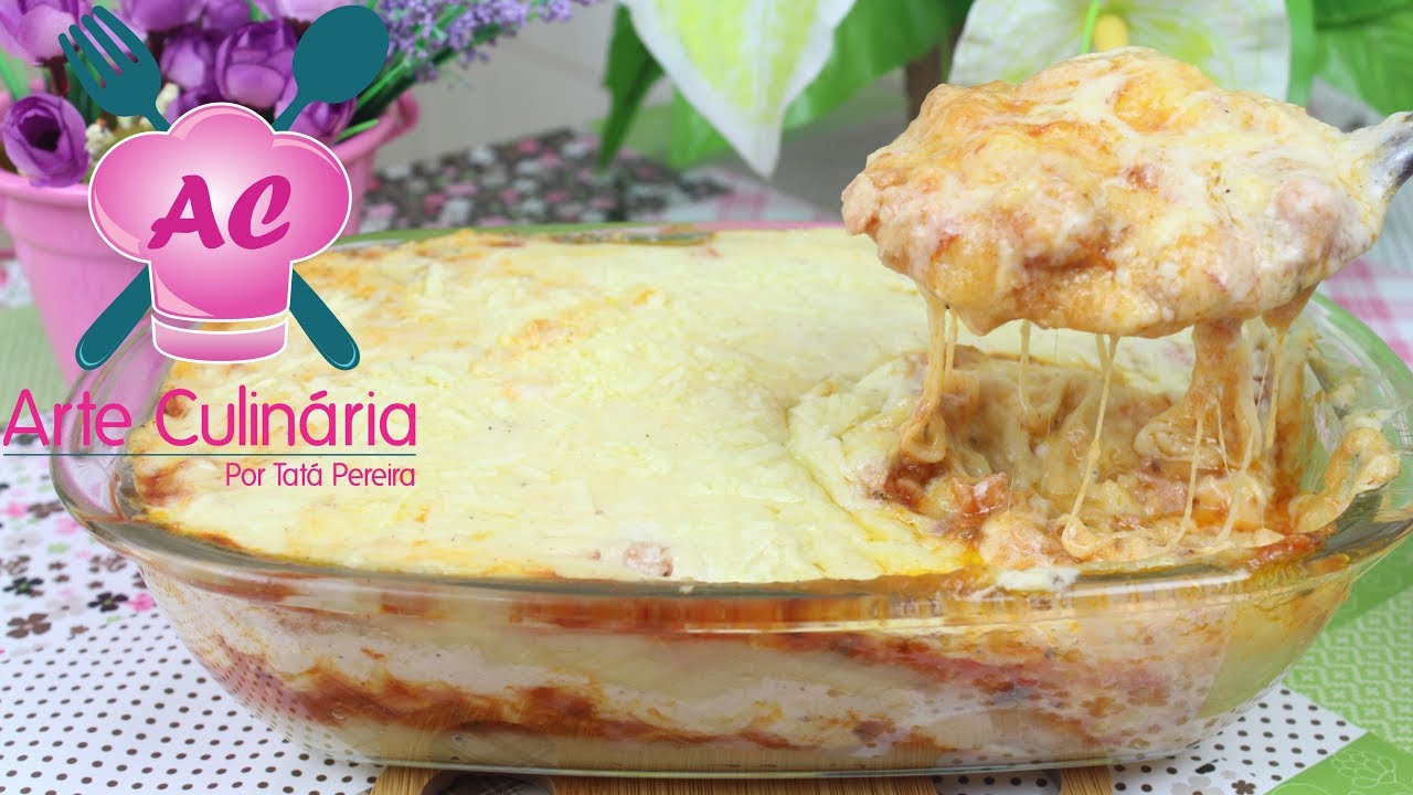 LASANHA DE POLENTA, ALMOÇO FÁCIL E RÁPIDO