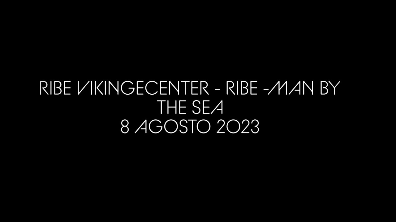 RIBE VIKINGECENTER - RIBE - MAN BY THE SEA