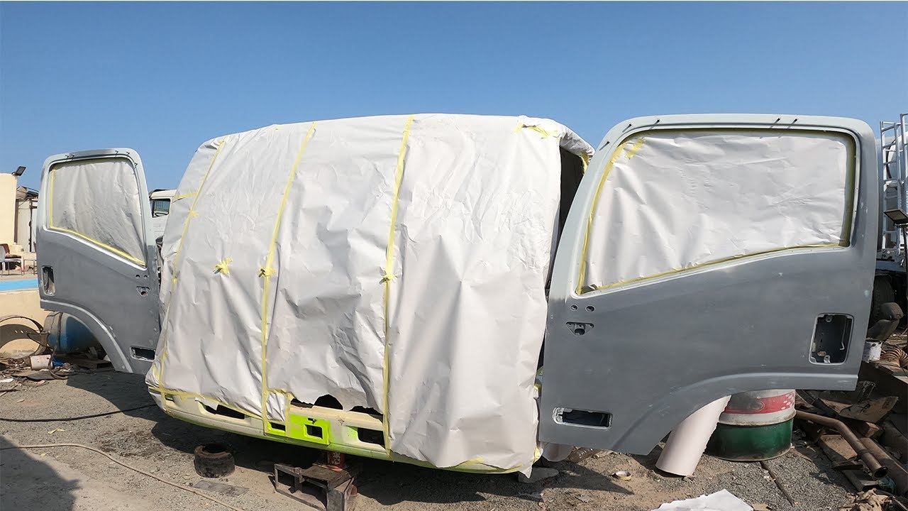 Isuzu Truck Cabin New Paint || Truck Cabin New Paint ||