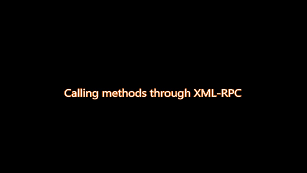 Odoo 12 Development Cookbook - Third Edition | 20. Remote Procedure Calls in Odoo