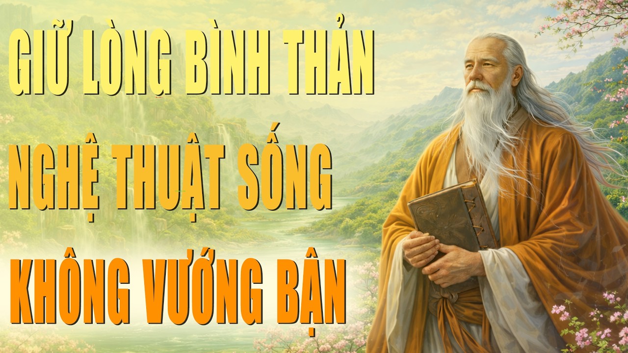 GIỮ LÒNG BÌNH THẢN 🌾 NGHỆ THUẬT SỐNG KHÔNG VƯỚNG BẬN