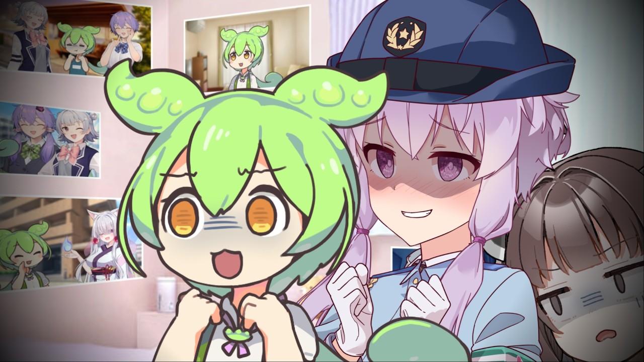 ヤンデレ婦警な雫さんに狙われたずんだもん